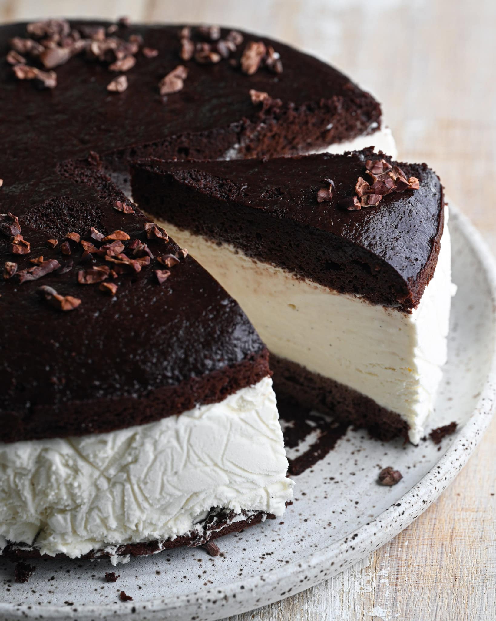 A delectible ice cream sandwich cake